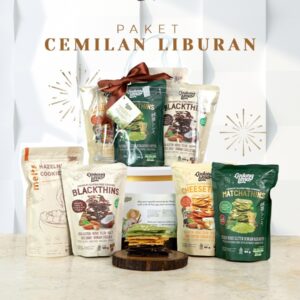 Paket Cemilan Liburan - Snack Cookies Gluten Free Ladang Lima