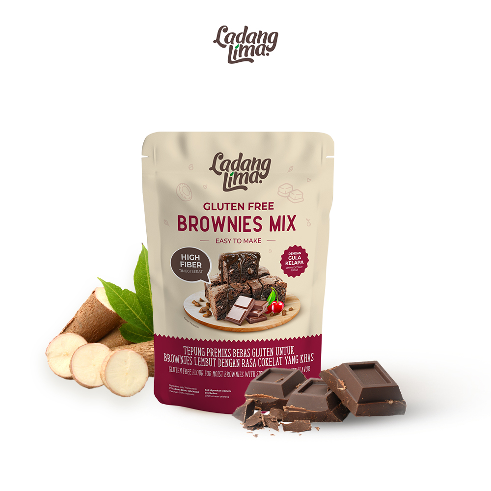 Tepung Brownies Mix 230g Ladang Lima