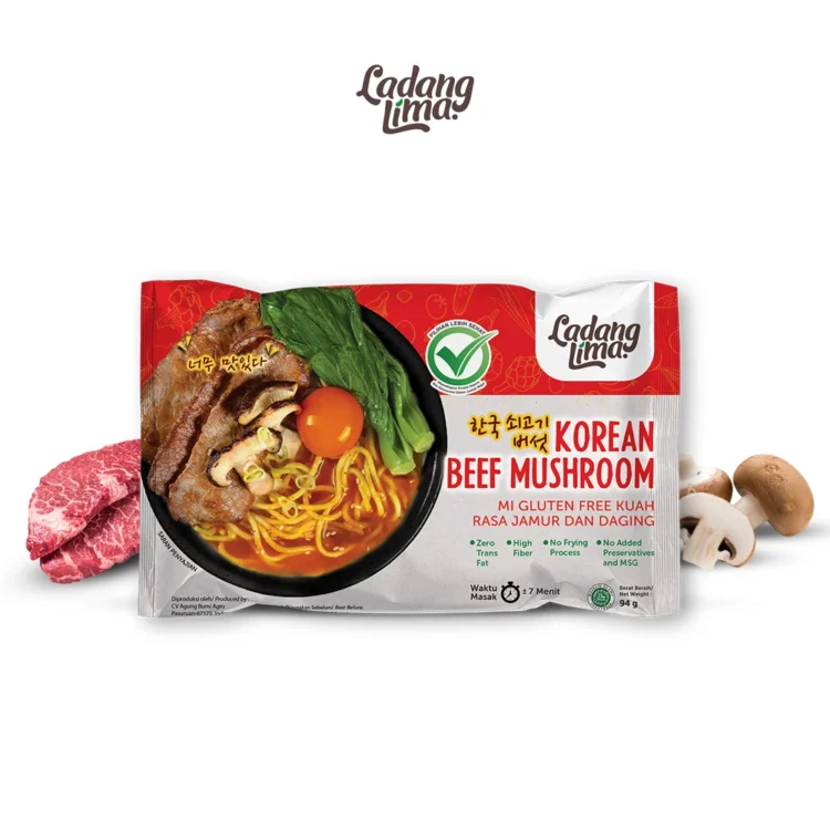 Mie Korea 94g Korean Noodle Ladang Lima