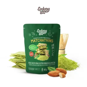 Matchatins Cookies 80g - Healthy Snack Gluten Free Ladang Lima
