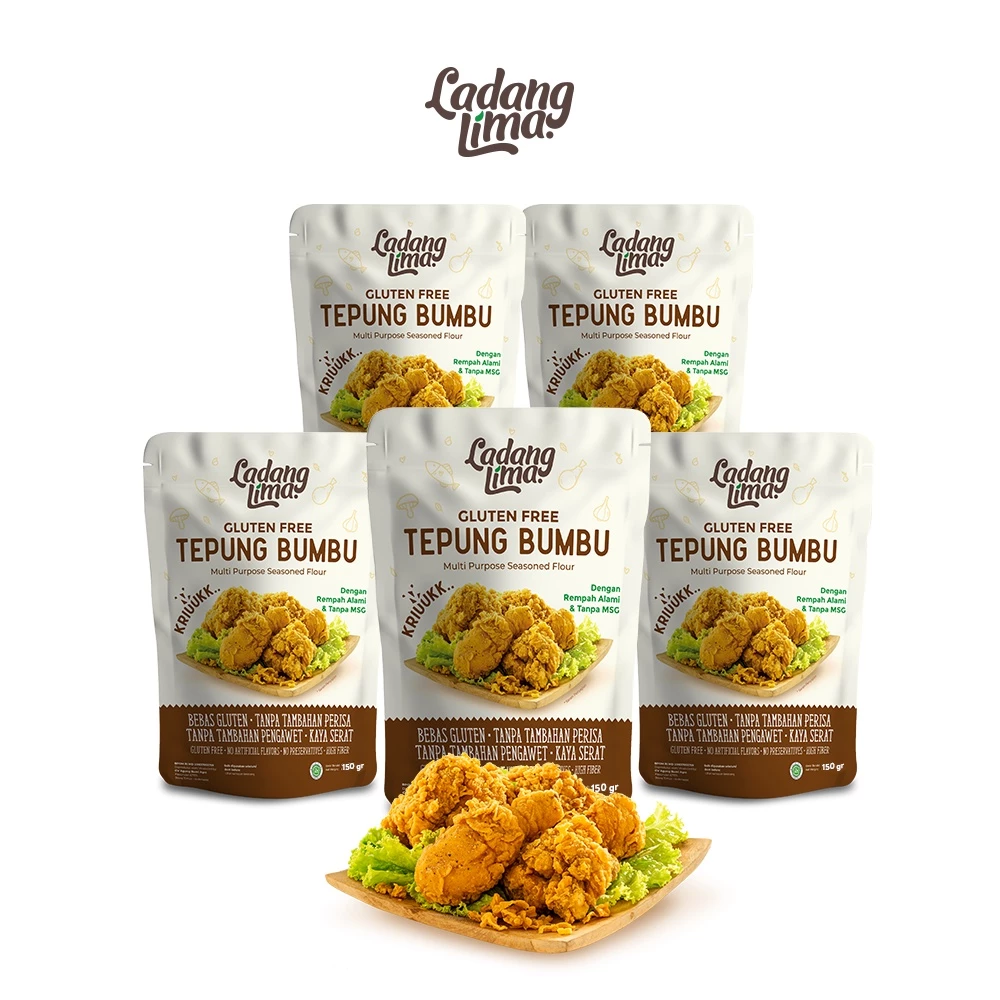 5 pcs - Tepung Bumbu Serbaguna Ladang Lima