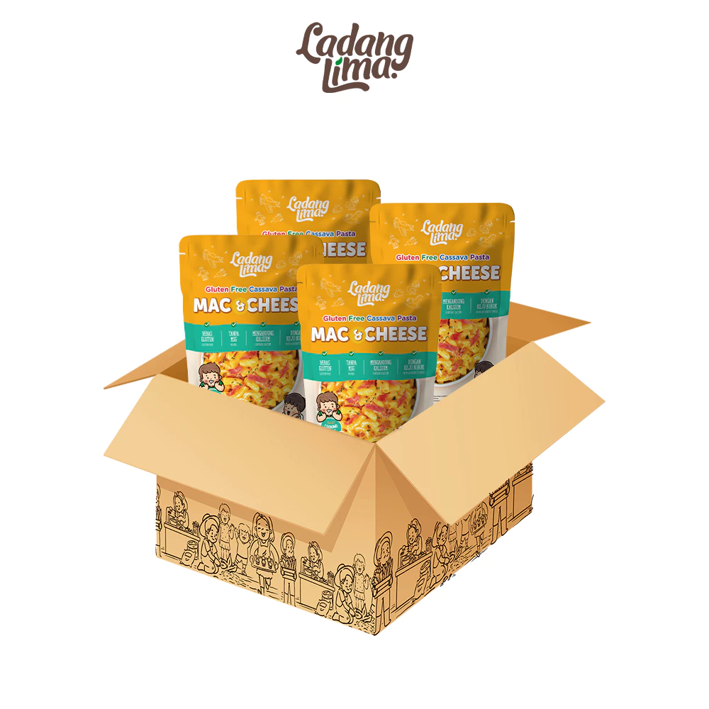 1 Karton - Pasta Mac and Cheese Ladang Lima 115g