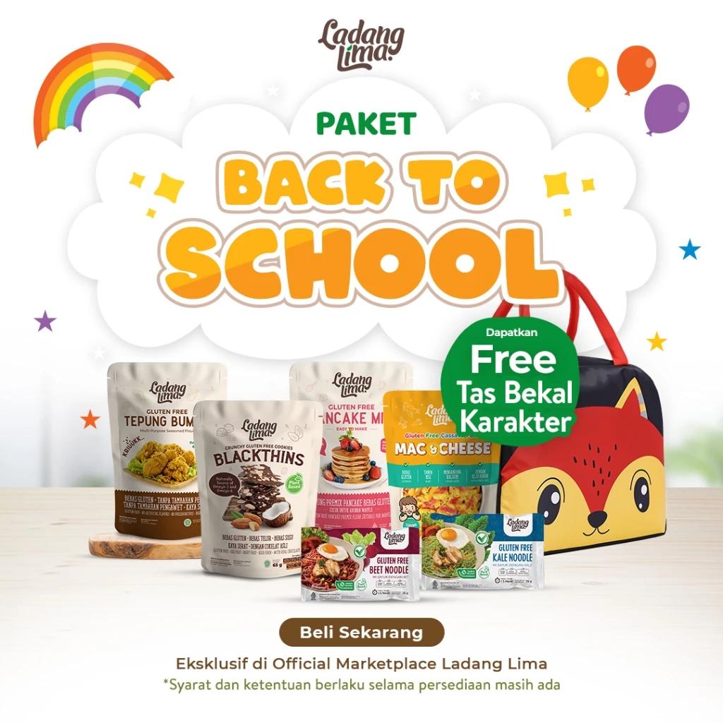 Paket Back To School - Gluten Free Ladang Lima