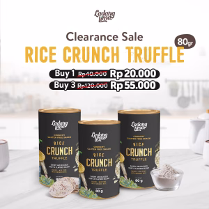 CLEARANCE SALE - Rice Crunch 80gr Truffle - Ladang Lima